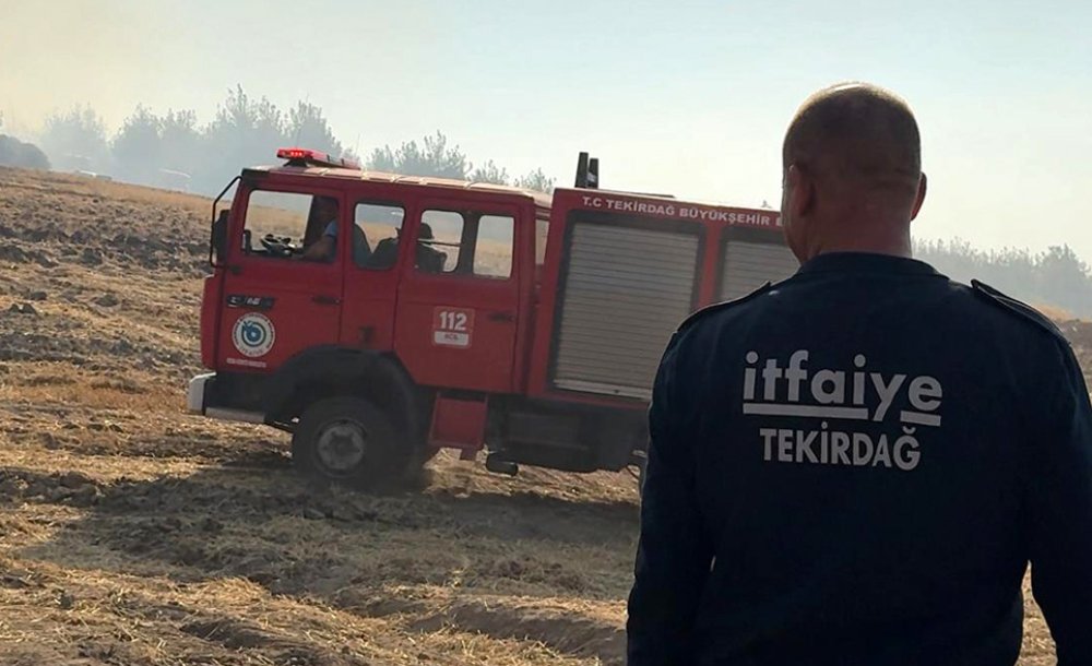 Tekirdağ'ın Ciğerleri Küle Döndü 
