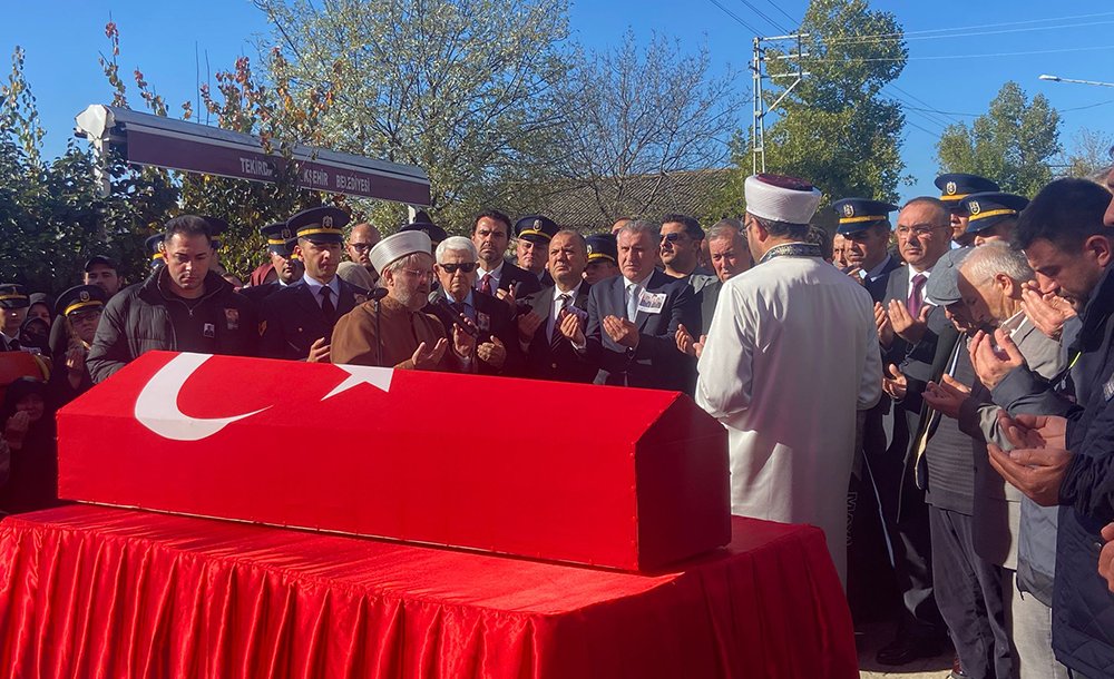 Tekirdağ'ın Şehidi, Son Yolculuğuna Uğurlandı 