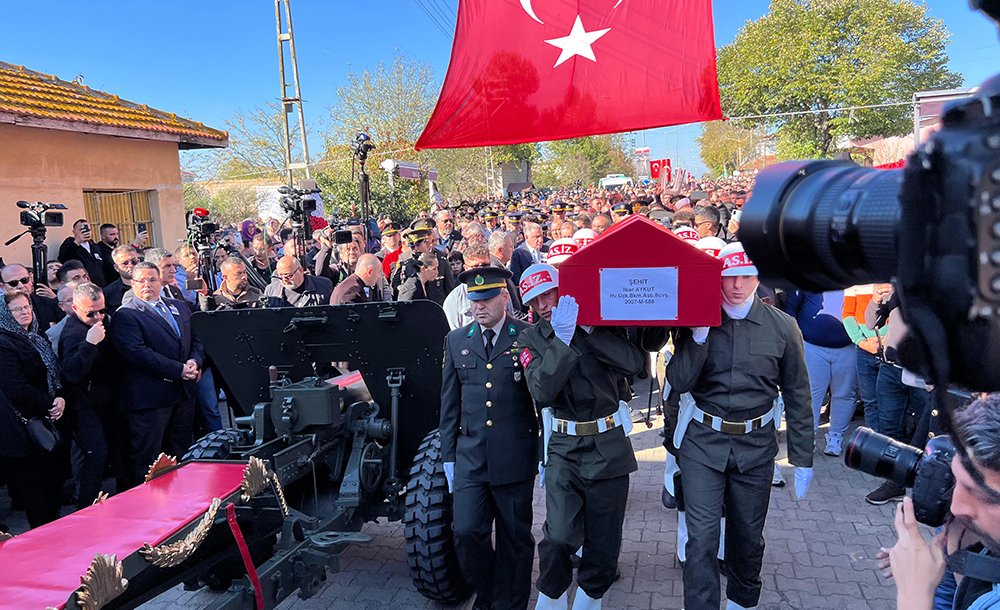 Tekirdağ'ın Şehidi, Son Yolculuğuna Uğurlandı 