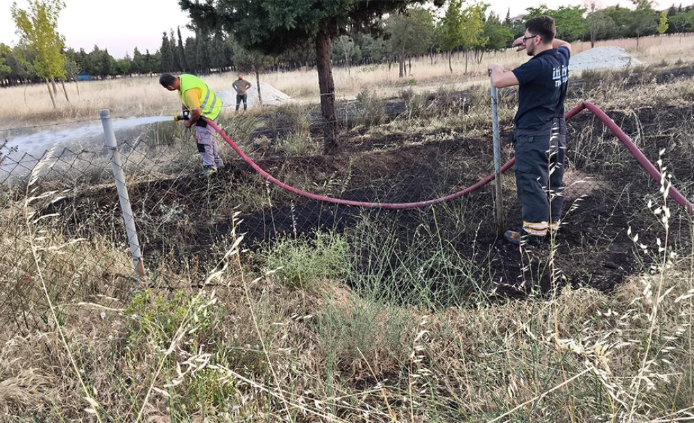 Tema Parkında Yangın Çıktı 