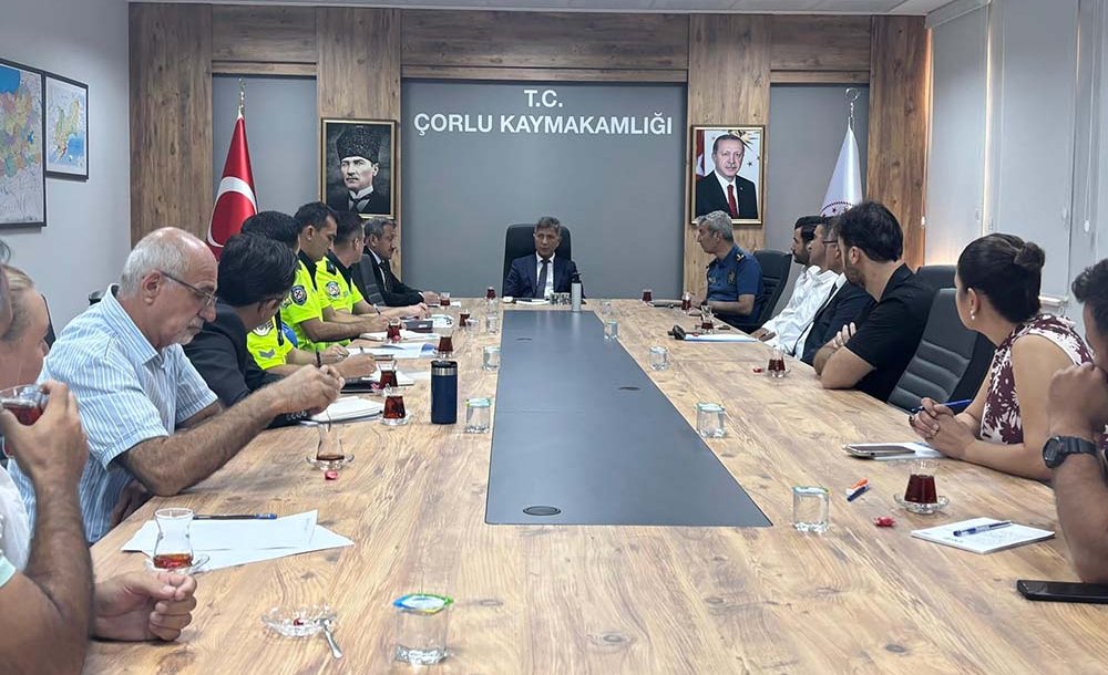Trafik Güvenliği Toplantısı Yapıldı 