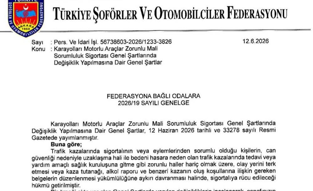 Trafik Sigortasında Yeni Düzenleme