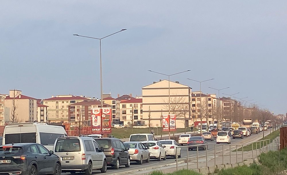 Trafik Yoğunluğu Dikkat Çekiyor 