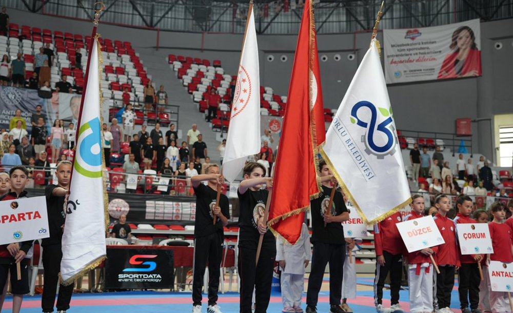 Türkiye Karate Şampiyonası Çorlu'da Düzenlendi 