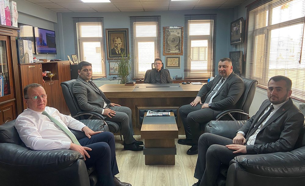 Ülkü Ocakları'ndan Gazetemize Ziyaret 