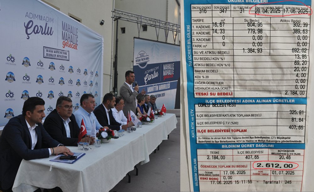 Vatandaşın Gündemi Su Faturaları 