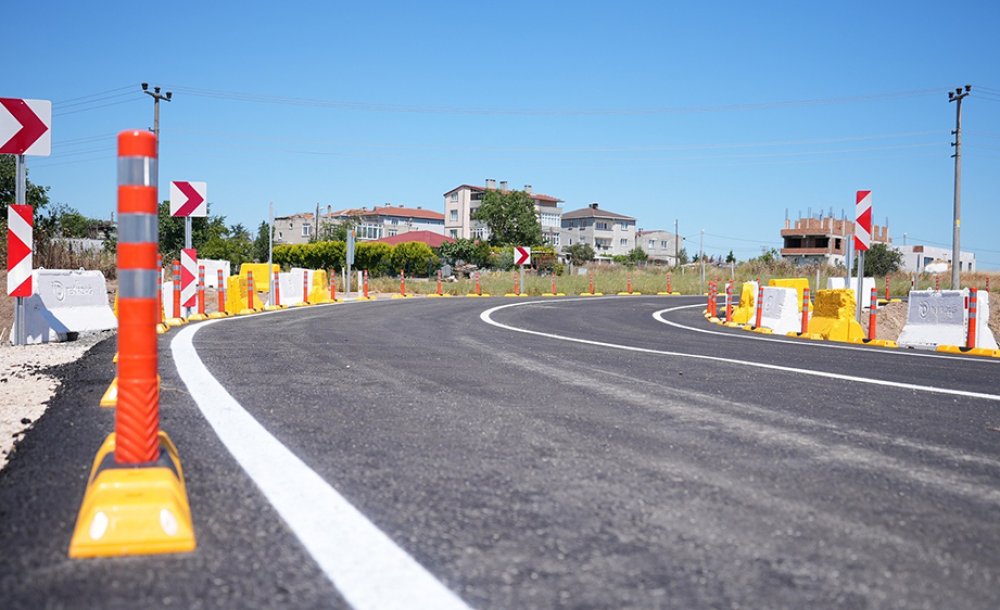 Velimeşe'de Alternatif Yol Trafiğe Açıldı