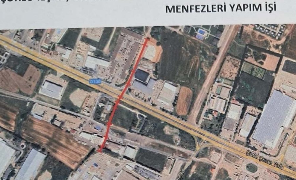 Yağmur Suyu Hatti İçi̇n Çalişmalar Başliyor 