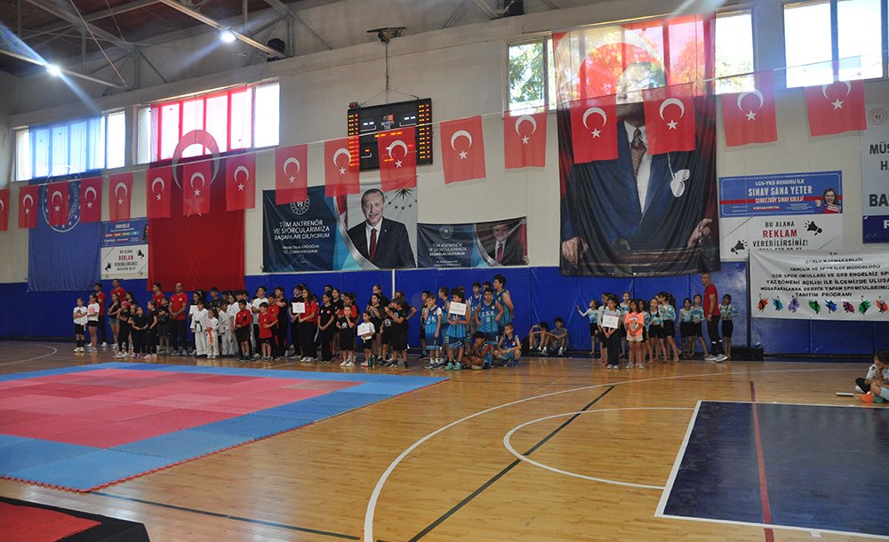 Yaz Spor Okullarının Açılışı Yapıldı 