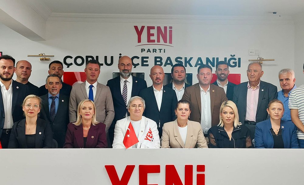 Yeni Parti Milletvekilleri Çorlu'da