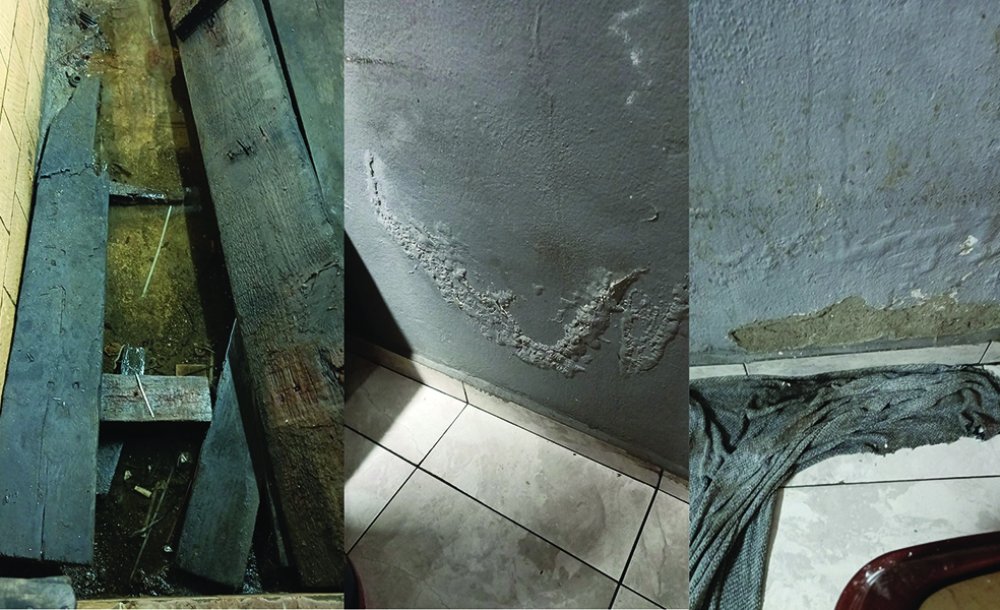 Yeni Sanayi Sitesinde Bazı Dükkanları Su Basıyor