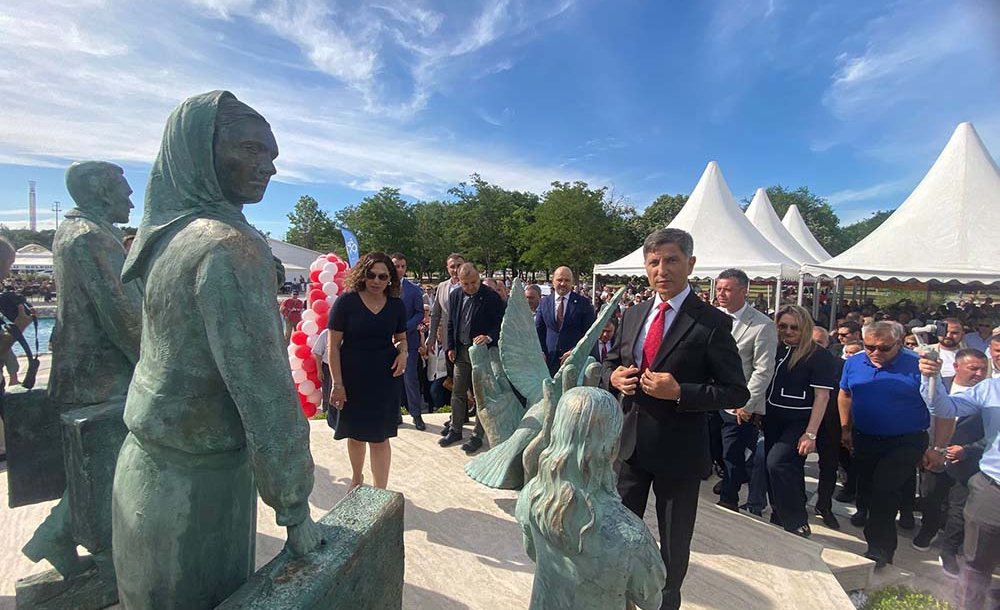 Zorunlu Göçün Çorlu'da Anıtı Yapıldı 