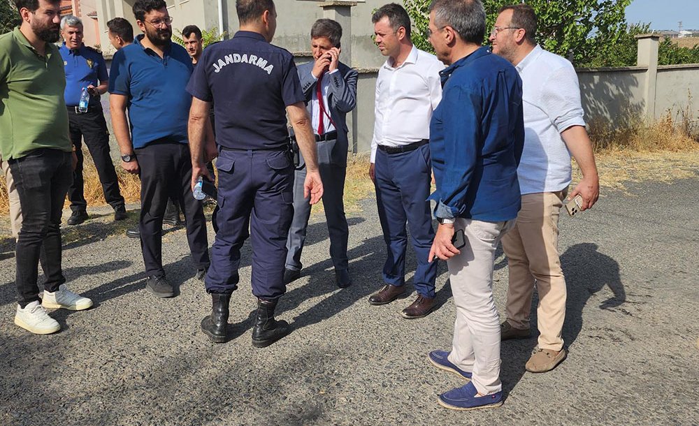 Başkan Sarıkurt, Yangını Yerinde İnceledi - 2