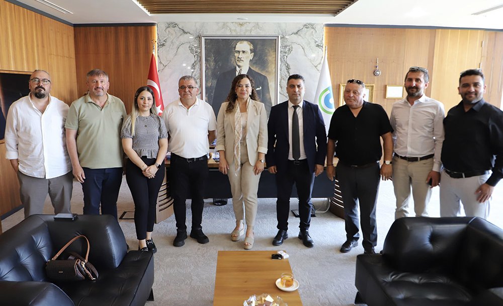 Cem Vakfı'ndan Başkan Yüceer'e Ziyaret