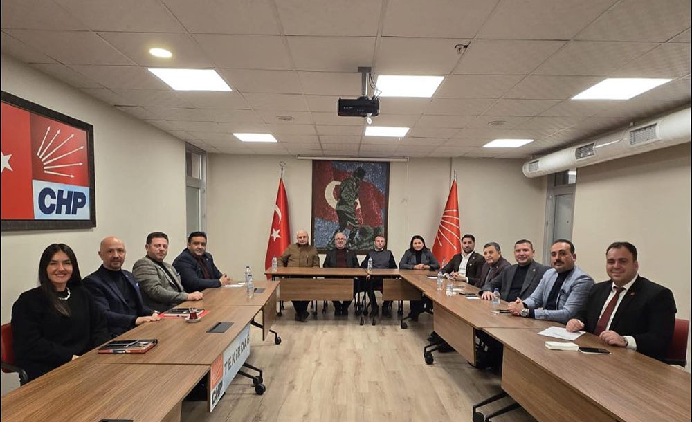 Chp'de İlçe Başkanları Toplandı