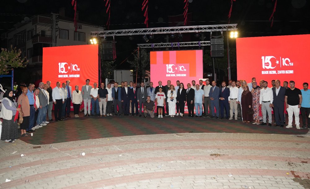 Ergene'de 15 Temmuz Şehitleri Anıldı - 1