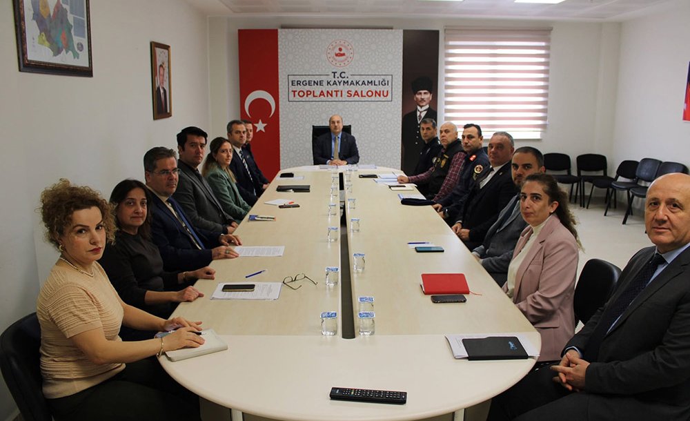 Ergene'de Okul Güvenliği Masaya Yatırıldı