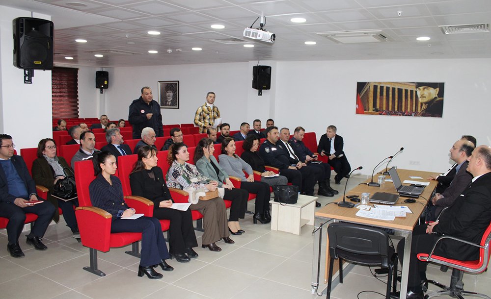 Ergene'de Yangın Tedbirleri Toplantısı Düzenlendi