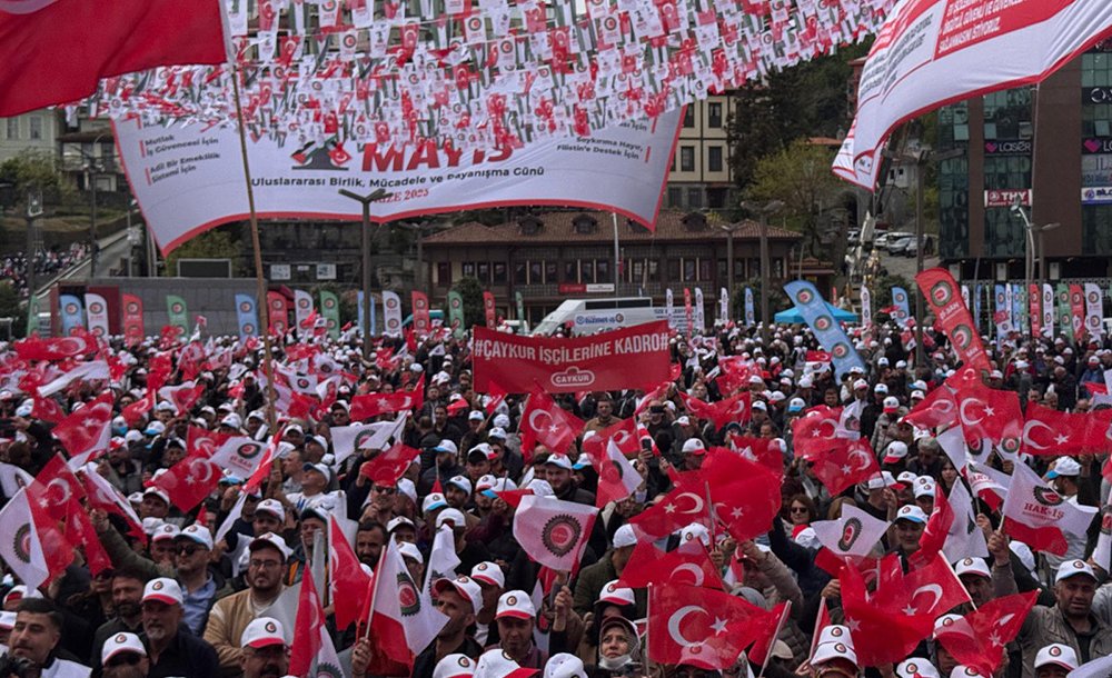 Hak-İş İşçinin Taleplerini Meydanlardan Haykırdı