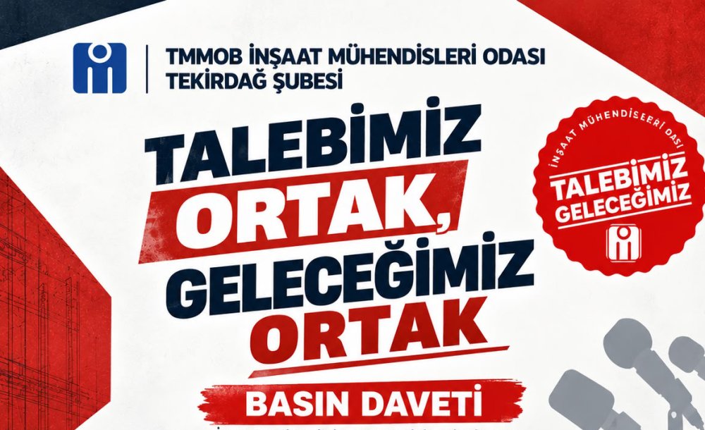İnşaat Mühendisleri Taleplerini Dile Getirecek