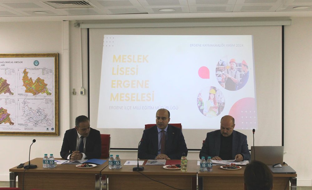 "Meslek Lisesi Ergene Meselesi" Projesi Tanıtım Toplantısı Gerçekleştirildi