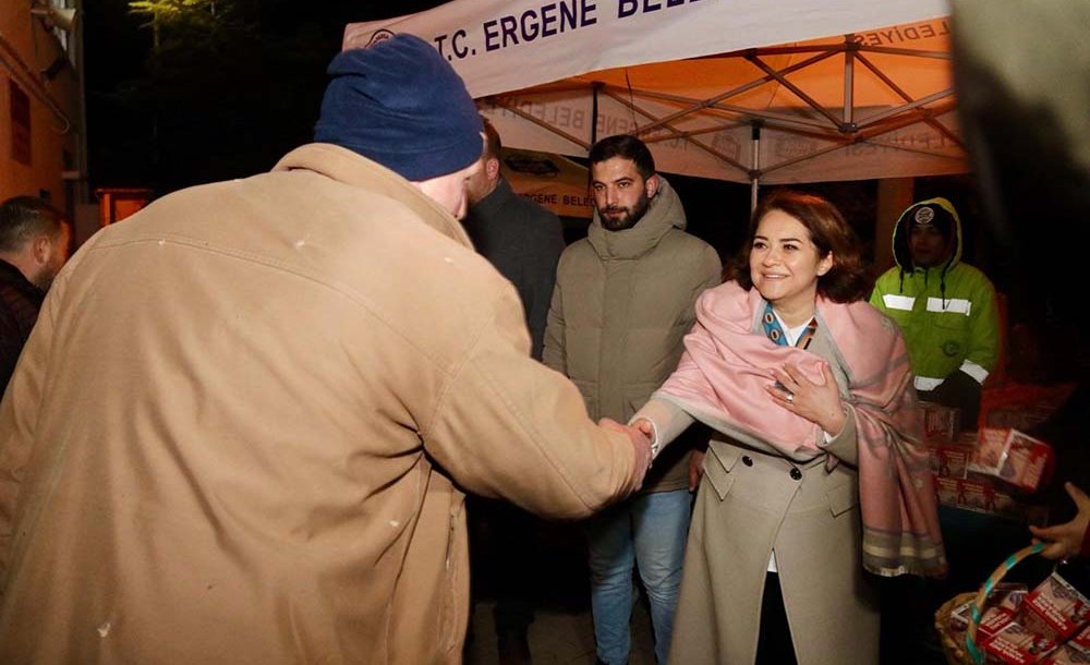Müge Başkan, Berat Kandilini Hemşerileriyle Kutladı