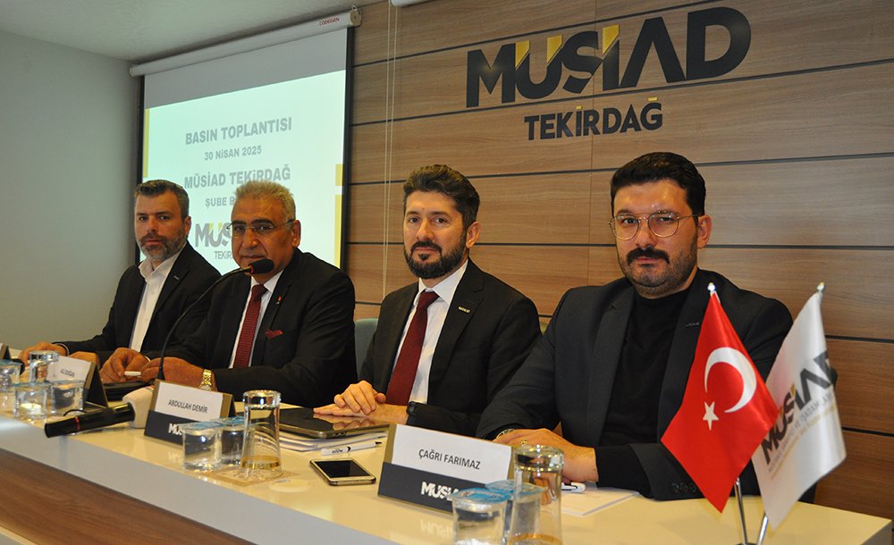 Müsiad Tekirdağ Şube Başkanı Abdullah Demir: “Hayallerimiz Heyecanımız Çok Yüksek” - 1
