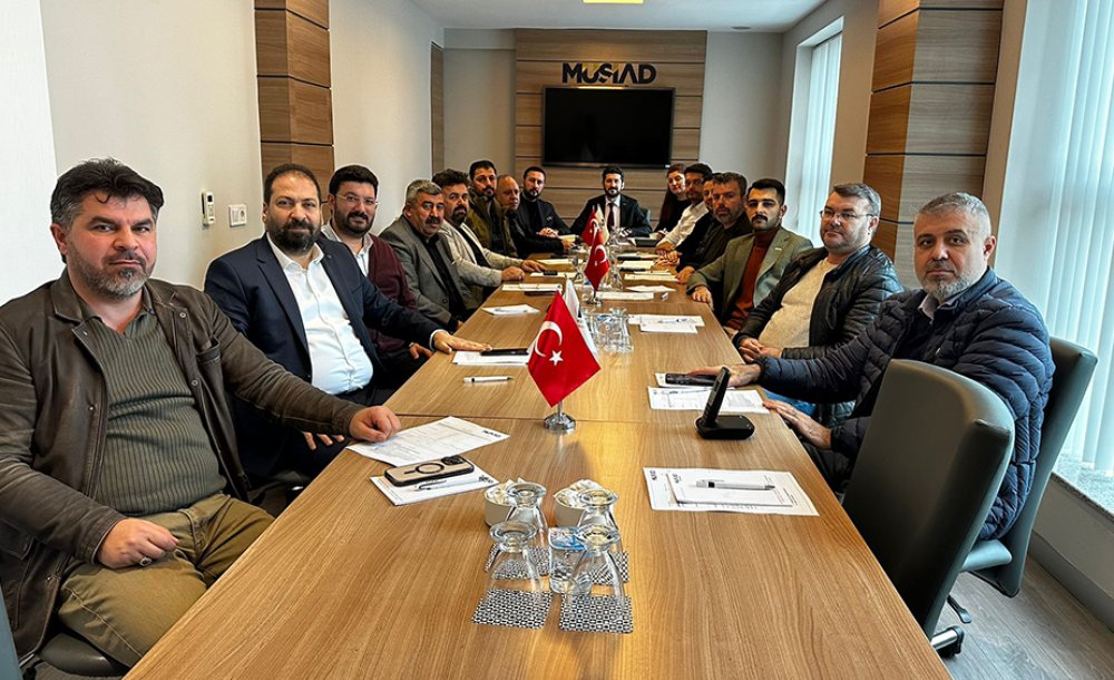 Müsiad Tekirdağ'da Görev Dağılımı Gerçekleşti