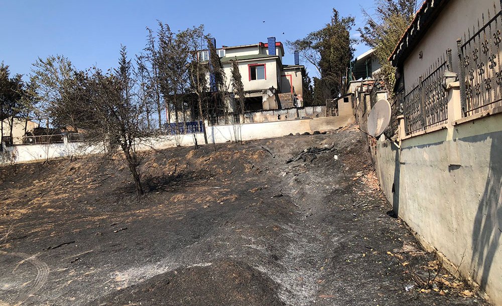 Önerler Mahallesinde Yangın Paniği Sürüyor - 1