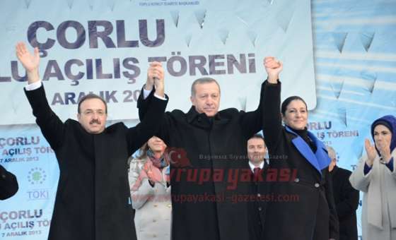 Başbakan Recep Tayyip Erdoğan Çorlu`da - 2