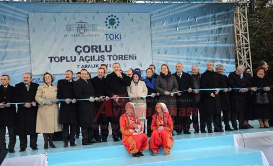Başbakan Recep Tayyip Erdoğan Çorlu`da - 3