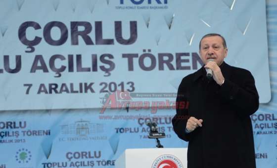 Başbakan Recep Tayyip Erdoğan Çorlu`da - 6