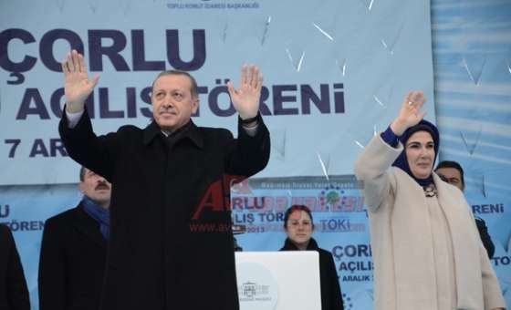 Başbakan Recep Tayyip Erdoğan Çorlu`da - 7