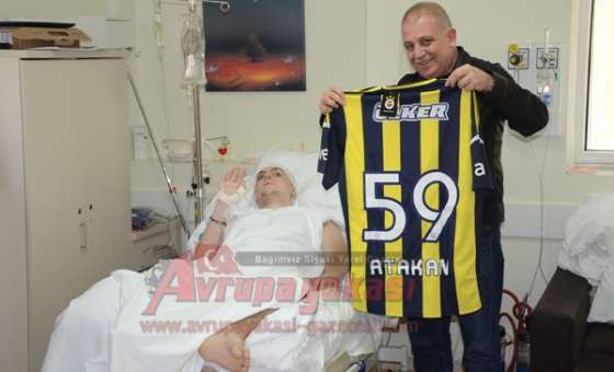 71 Gündür Hastanede Yatan Fenerbahçe Taraftarına Dernekten Ziyaret - 1