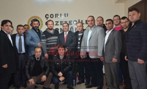Büyük Birlik Partisinden Çorlu Gazeteciler Derneğine Ziyaret - 1