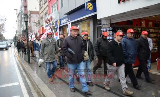 Ödp'den Açlık Grevindeki İşçilere Destek - 1