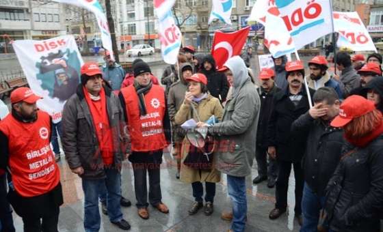 Ödp'den Açlık Grevindeki İşçilere Destek - 4