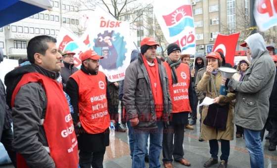 Ödp'den Açlık Grevindeki İşçilere Destek - 5