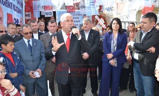 Chp Marmaracık`ta Seçim Bürosu Açtı - 1