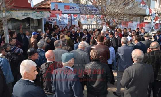 Chp Marmaracık`ta Seçim Bürosu Açtı - 3