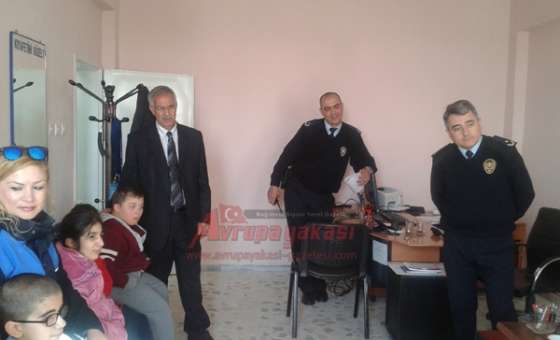 Fevzi Çakmak İlkokulu Öğrencilerinden Emniyete Ziyaret