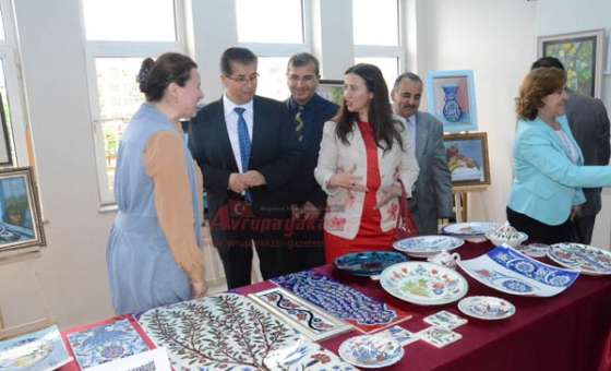 Çorlu Halk Eğitimi Merkezi`nden Sergi - 2