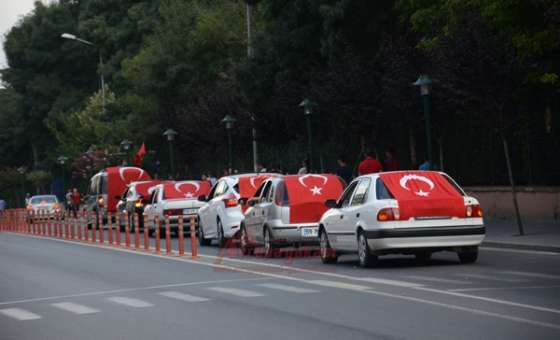Çorlu'da Asker Adaylarından Araç Konvoyu - 2