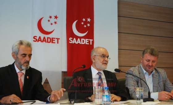 Sp Genel Başkan Yardımcısı Karamollaoğlu Çorlu`da - 2
