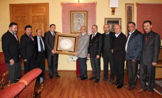 Tagid, Sivas Valisi Zübeyir Kemelek'i Makamında Ziyaret Etti - 3