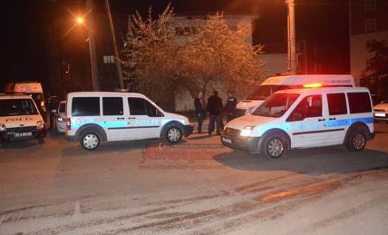 Çorlu'da Polise Taşlı Kobani Saldırısı
