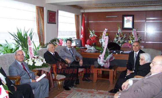 Çorlu Huzurevi Sakinlerinden Kaymakam Kılıç`a Ziyaret