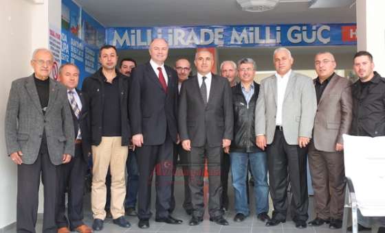 Kaymakam Kılıç`tan Ak Parti Çorlu İlçe Teşkilatı `na Ziyaret - 1