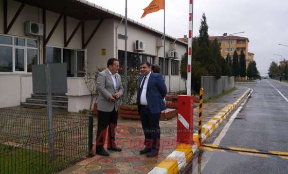 Kaymakam Kızıltoprak`tan Karayolları 1. Bölge Müdürlüğü`ne Ziyaret