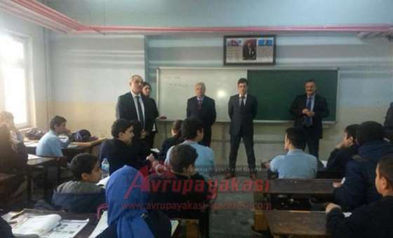 Çorlu Kaymakamı Kılıç`tan Bahçelievler Teknik Ve Mesleki Anadolu Lisesi`ne Ziyaret - 1